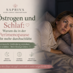 Warum du in der Perimenopause nicht mehr durchschläfst – Östrogen, Progesteron und Cortisol beeinflussen deinen Schlaf direkt. Was du konkret dagegen tun kannst.
