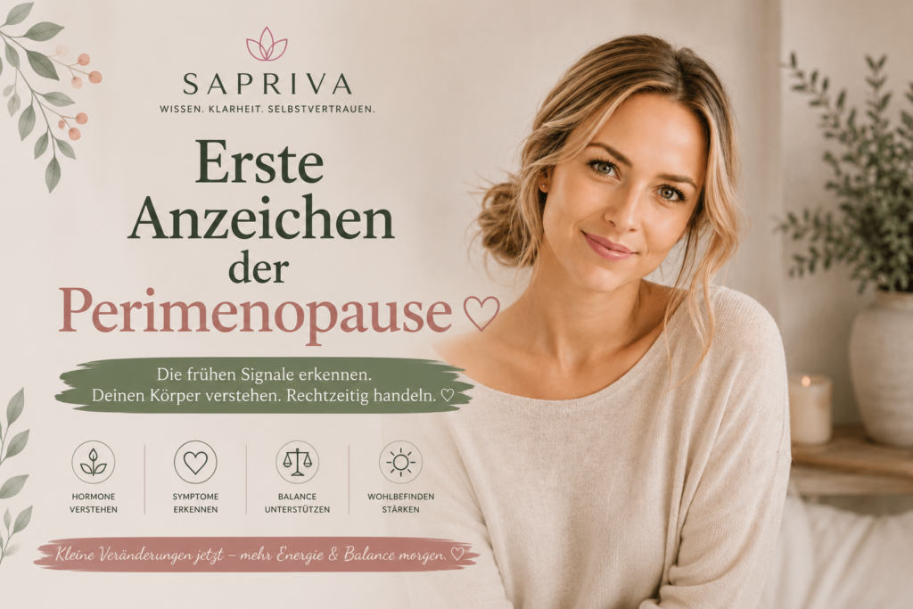 Frau ab 35 bemerkt erste Anzeichen der Perimenopause – Körperveränderungen verstehen und einordnen