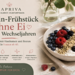 Protein-Frühstück ohne Ei in den Wechseljahren: 10 Ideen für einen starken Start Protein-Frühstück ohne Ei in den Wechseljahren - Skyr-Bowl mit Hanfsamen und Beeren für Frauen ab 40