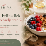 Protein-Frühstück in den Wechseljahren – Skyr-Bowl mit Beeren, Nüssen und Leinsamen für Frauen ab 40